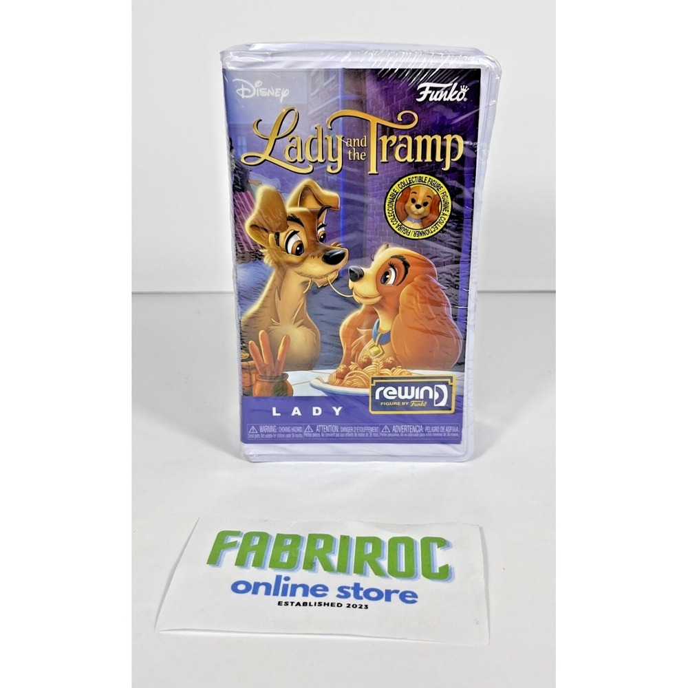 Funko Rewind: Lady & Tramp- LADY Collectible Figure DISNEY Factory Sealed